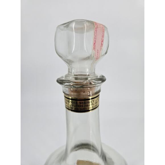 Jack Daniels Old No. 7 Whiskey Decanter Tribute to Tennessee Bottle 1.75L Empty - Picture 4 of 11